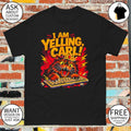 Gamer Cat Meme I Am Yelling Carl Funny Dungeon Crawler shirt