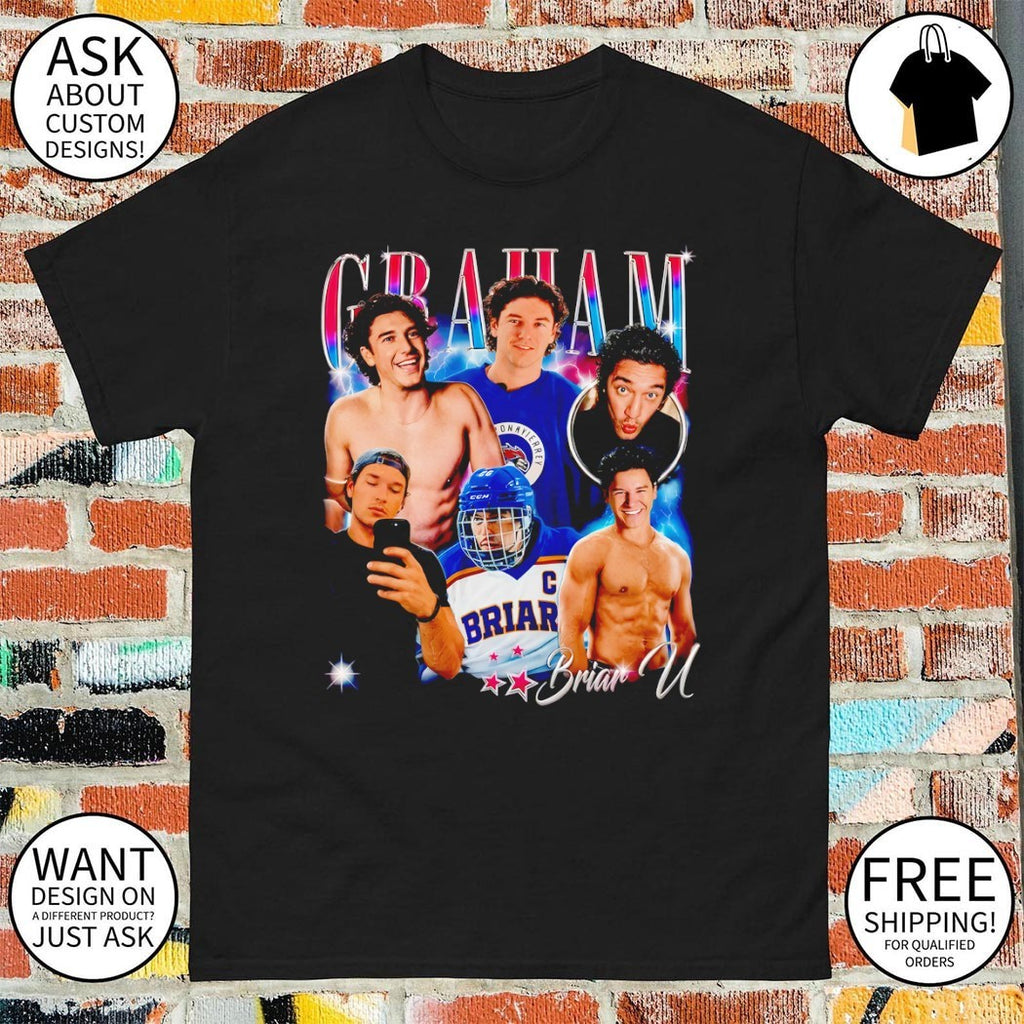 Garrett Graham Briar University Hockey Romance graphic 2026 shirt