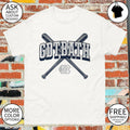 Gdtbath North Carolina Tar Heels Baseball MLB logo shirt