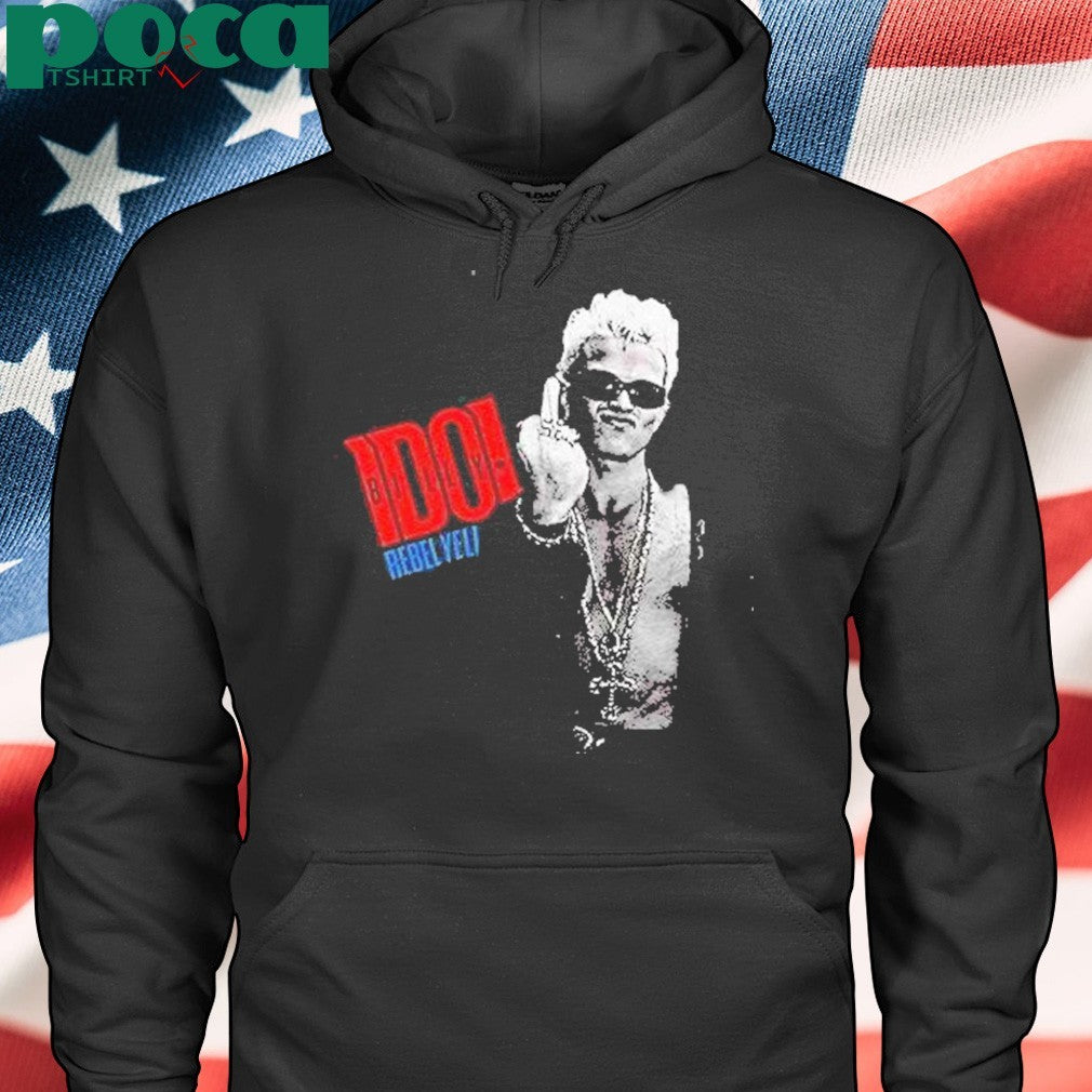 Gentle Billy Idol Middle Finger Shirt
