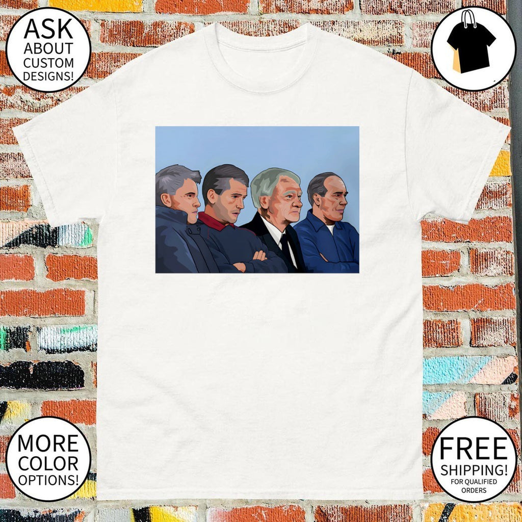 George Burley Sir Bobby Robson Sir Alf Ramsey Ipswich Town FC Burley’s Boys shirt