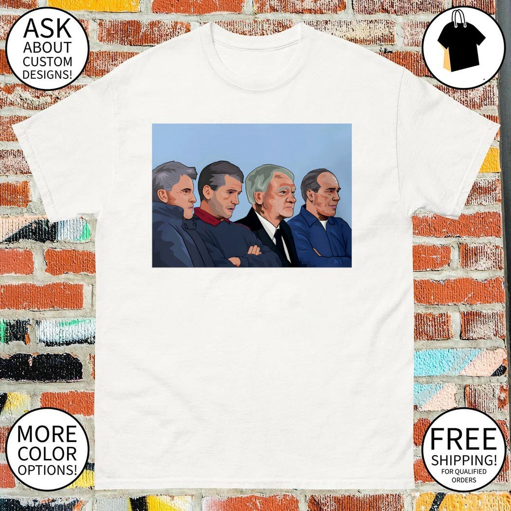 George Burley Sir Bobby Robson Sir Alf Ramsey Ipswich Town FC Burley’s Boys shirt