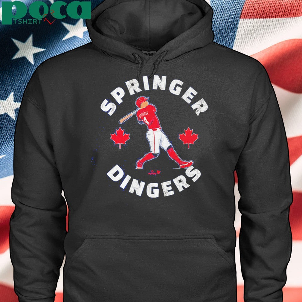 George Springer Canada Day Dingers shirt