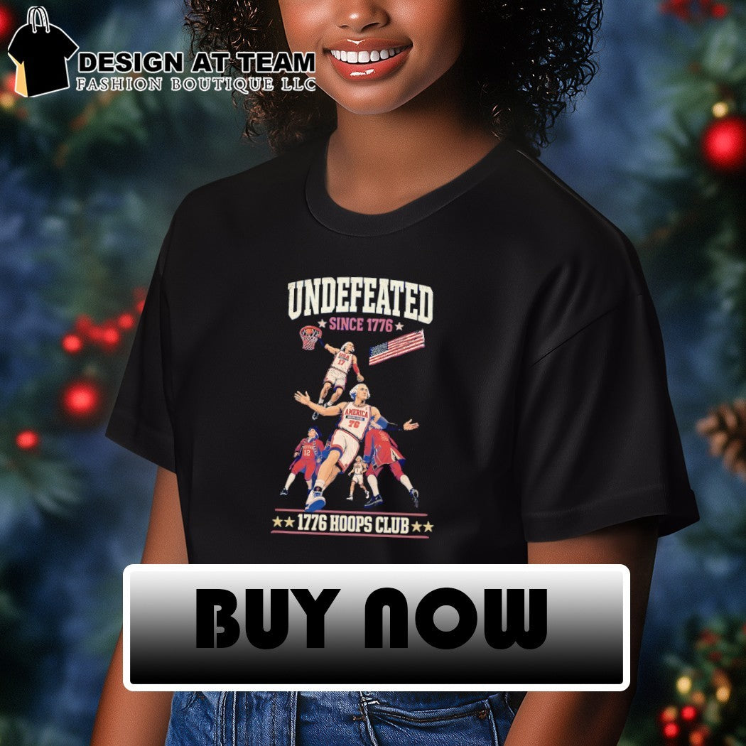 George Washington Basketball Vintage 1776 Hoops Club Undefeated 4th of July shirt