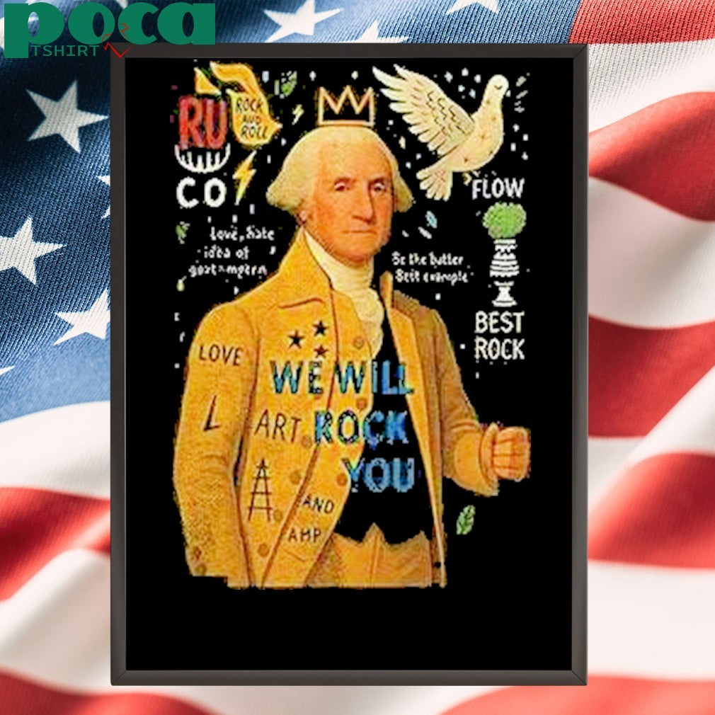 George Washington Pop Art Shirt
