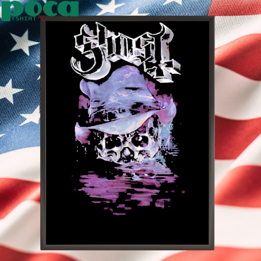 Ghost Miami Florida Exclusive Tee At Kaseya Center On July 13 Skeletour World Tour 2025 Two Sided Print Unisex T-Shirt