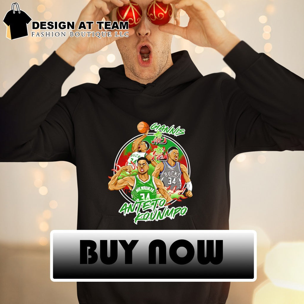 Giannis Antetokounmpo Milwaukee Bucks graphic shirt