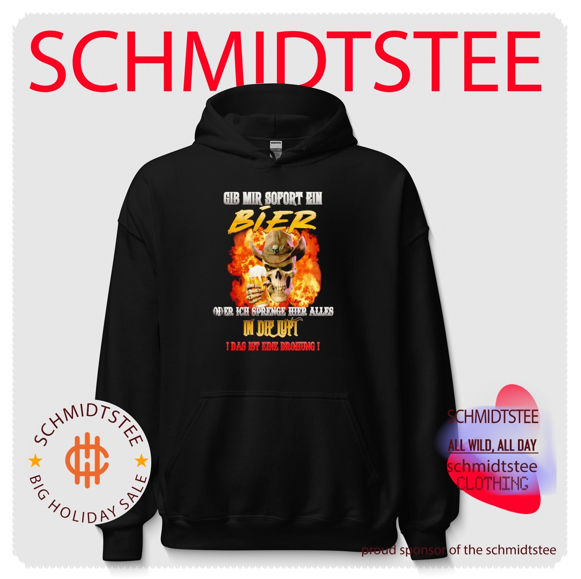 Gib Mir Sofort Ein Bier Oder Ich Sprenge Hier Alles in die Luft shirt
