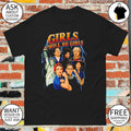 Girls Will Be Girls Strong American Women Rosie the Riveter 4th of July Independence Day shirt