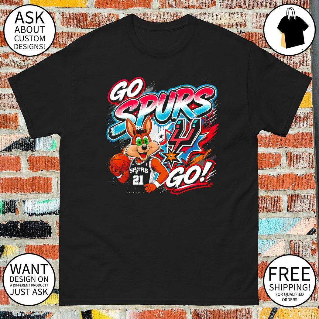 Go Spurs Go Graffiti shirt