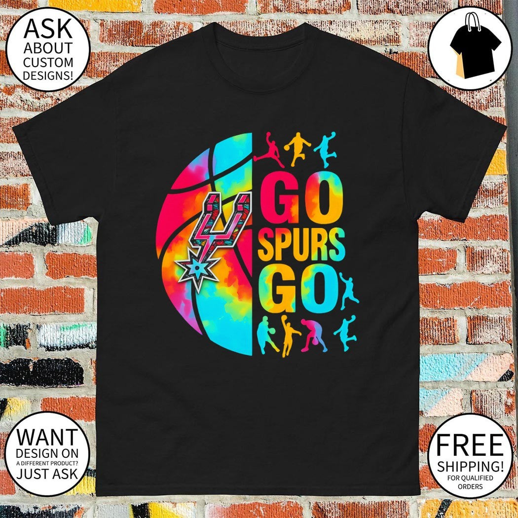 Go Spurs Go San Antonio Spurs Basketball Playoffs 2026 NBA Colorful shirt