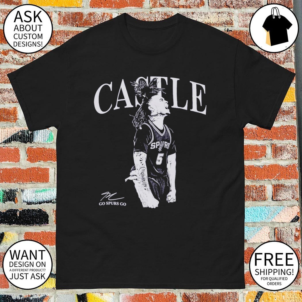 Go Spurs Go Vintage 90’s Stephon Castle San Antonio Basketball shirt