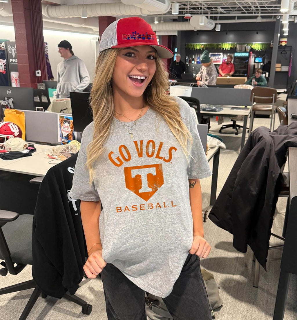 Go Vols Baseball Tennessee T Logo shirt