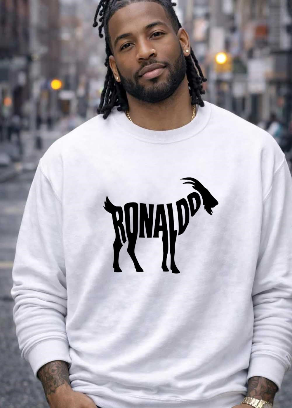 Goat Graphic Print Ronald T-Shirt