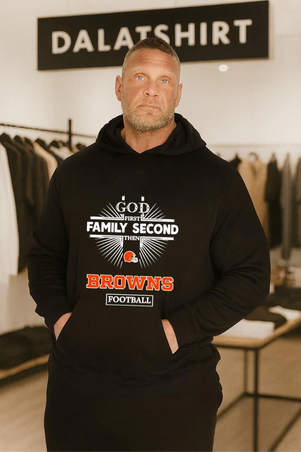 God First Family Second Then Cleveland Browns Football shirt