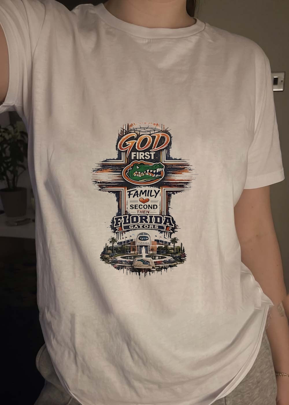 God First Family Second Then Florida Gators T-Shirt