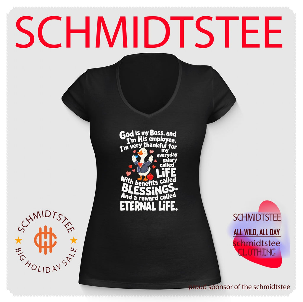 God Is My Boss Christian Faith Shirt