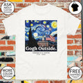 Gogh Outside Vincent van Gogh America 250th 1776 2026 Starry Night USA 4th of July shirt