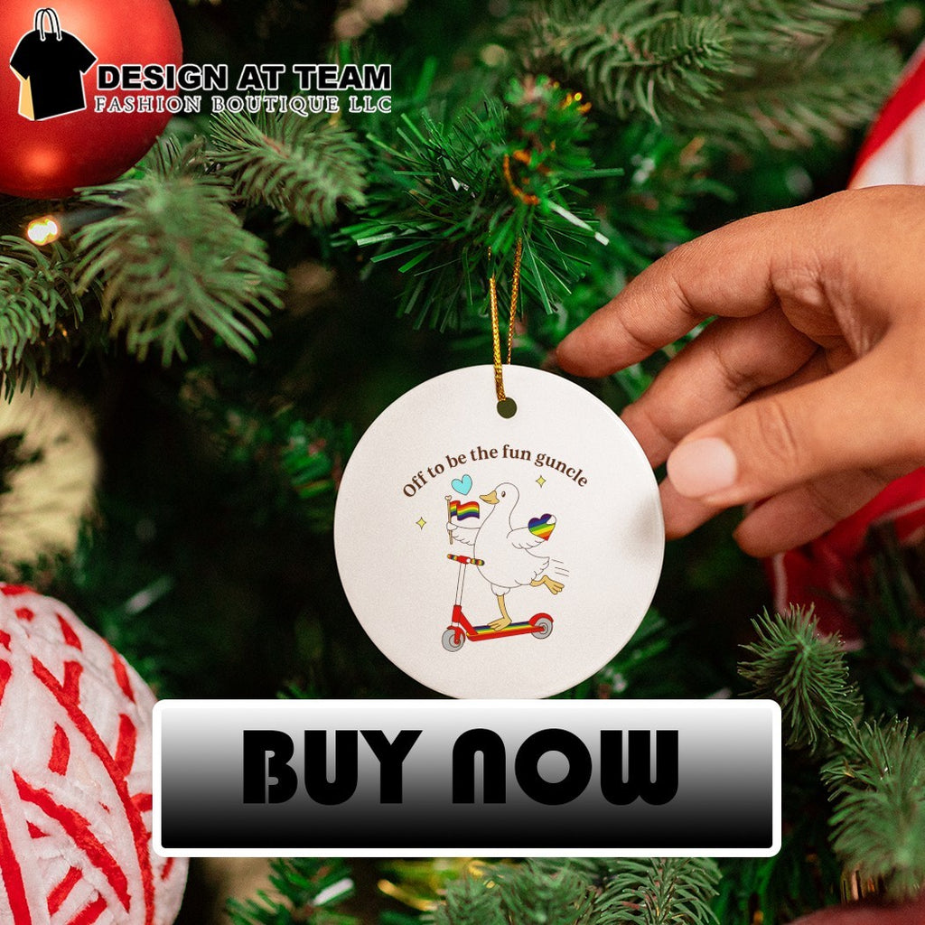 Goose on Scooter off to be the fun guncle shirt