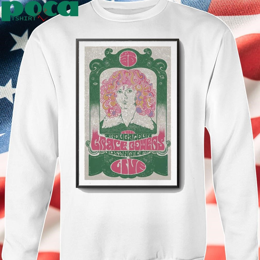 Grace Bowers Troubadour West Hollywood CA Jan 30 2025 Show Poster shirt