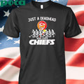 Grateful Dead Just a Deadhead Who Loves Kansas City Chiefs shirt