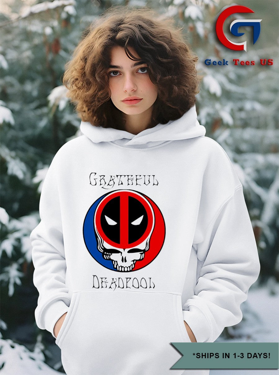 Grateful Deadpool logo shirt