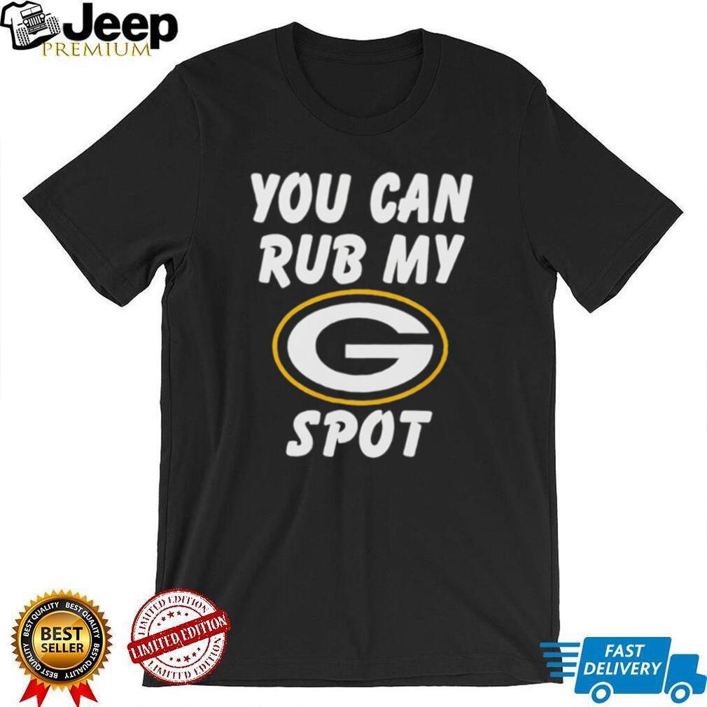 Green Bay Football Rub My G Spot Funny Fan T Shirt