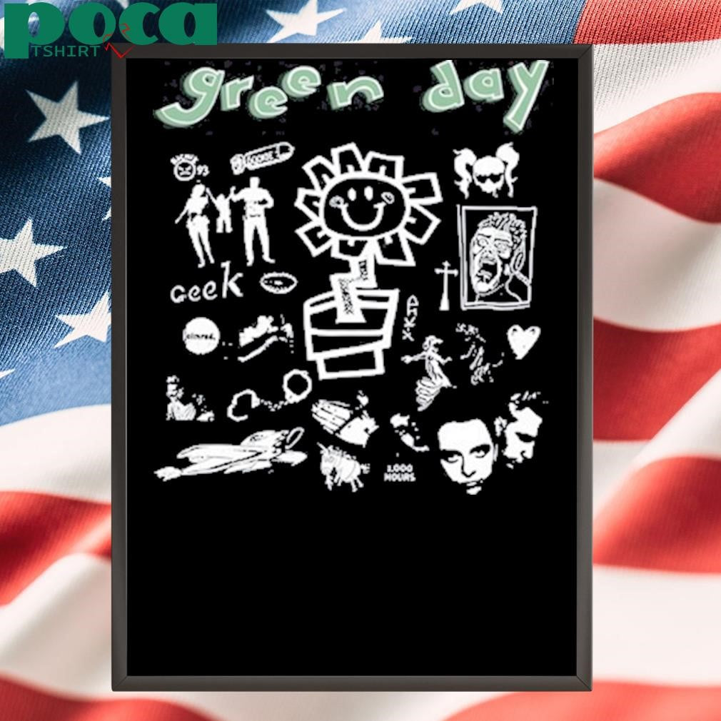 Green Day Asia Australia Tour 2025 Limited Shirt