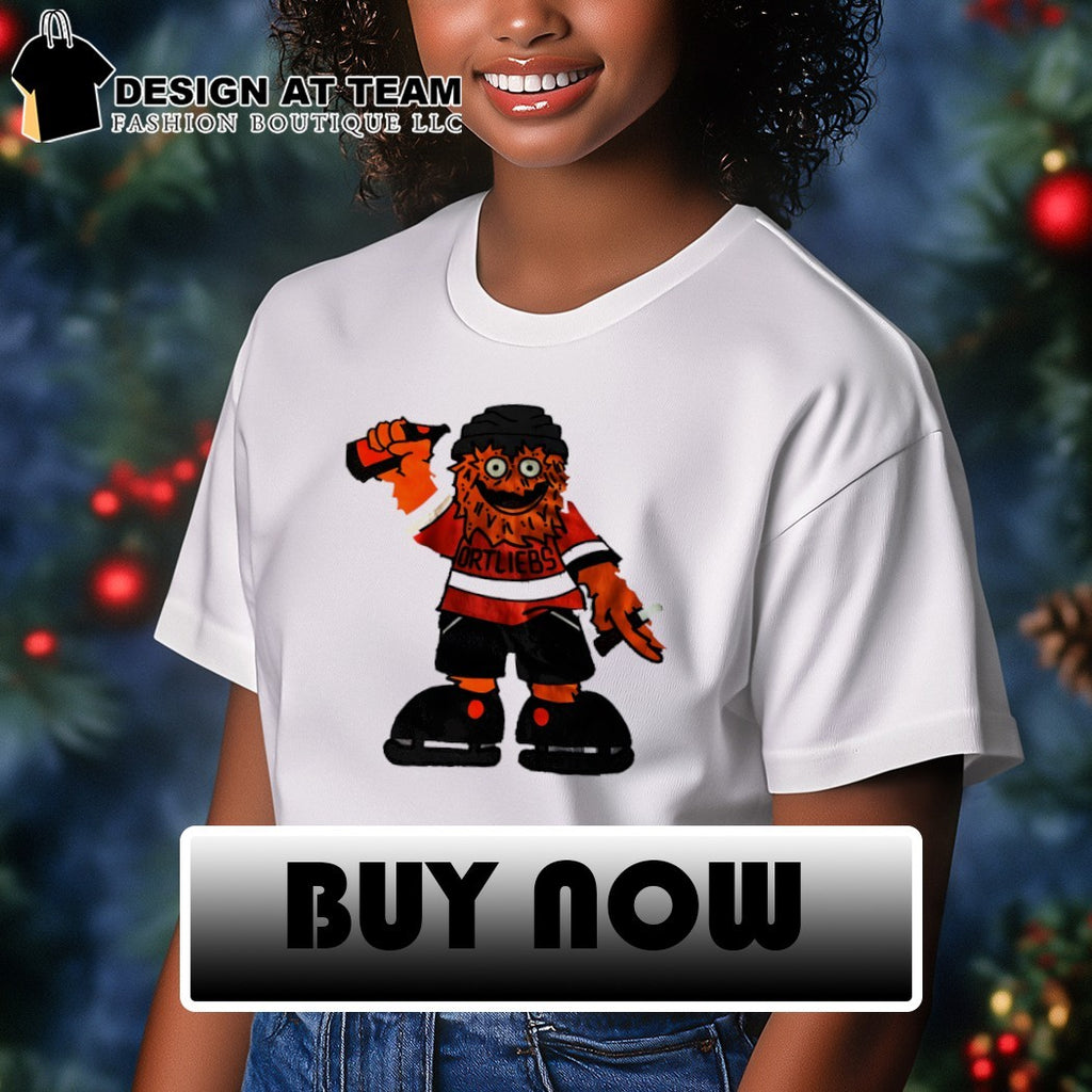 Gritty Philadelphia Flyers Hockey Club Ortlieb shirt