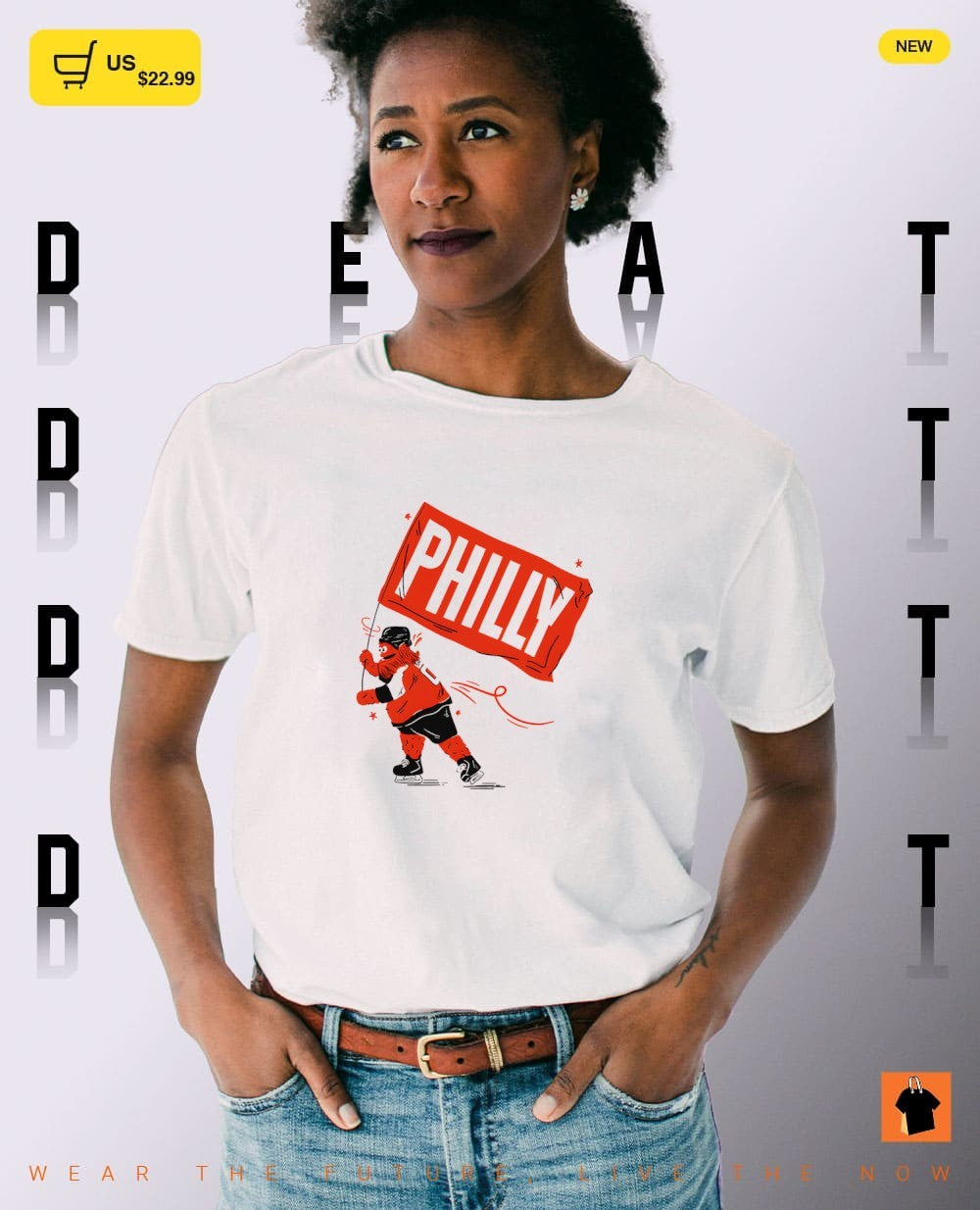 Gritty Philly Flag Philadelphia Flyers Hockey shirt