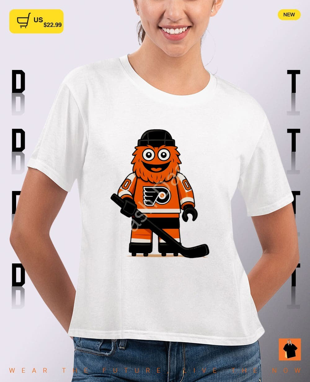 Gritty lego Philadelphia Flyers Hockey NHL 2026 shirt
