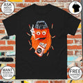 Gritty smoking Gritty Strike Philadelphia Flyers Hockey NBA shirt