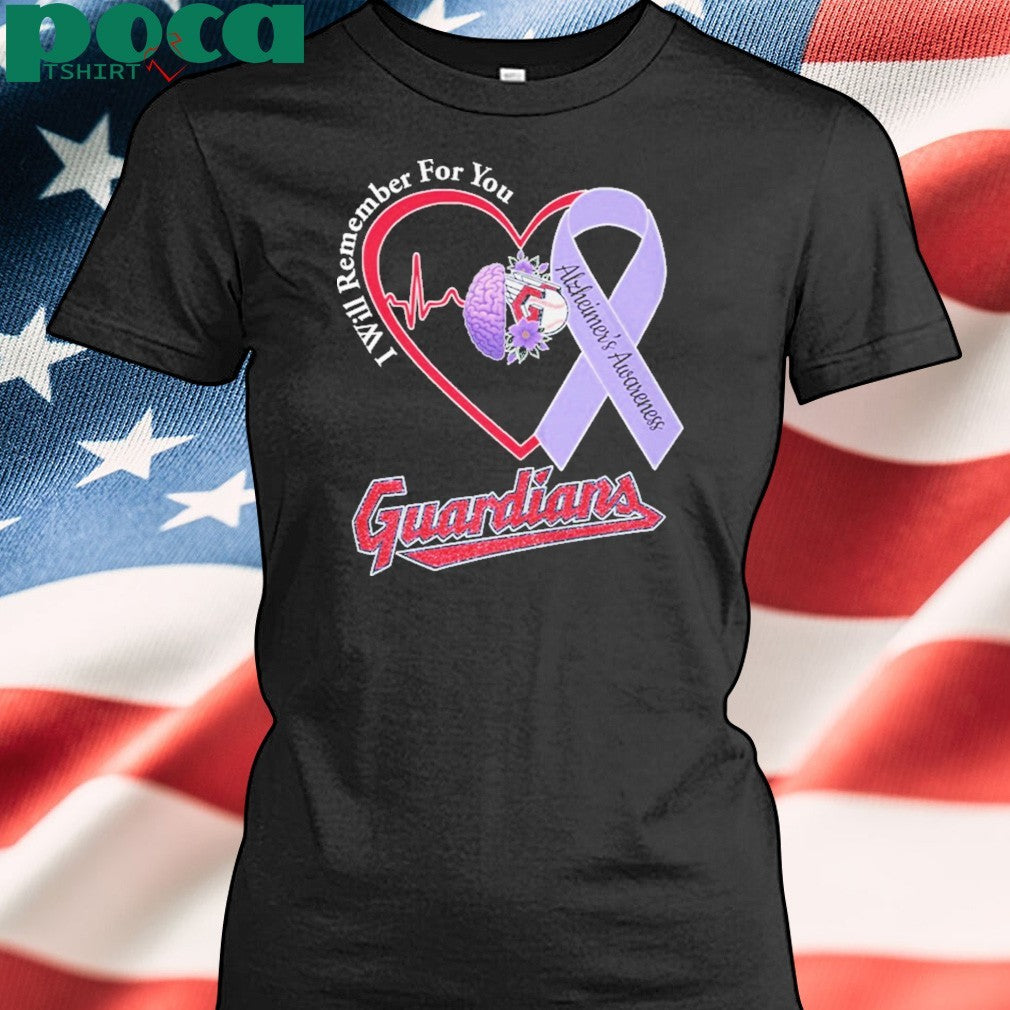 Guardians I Will Remember For You Alzheiner’s Awarness Shirt