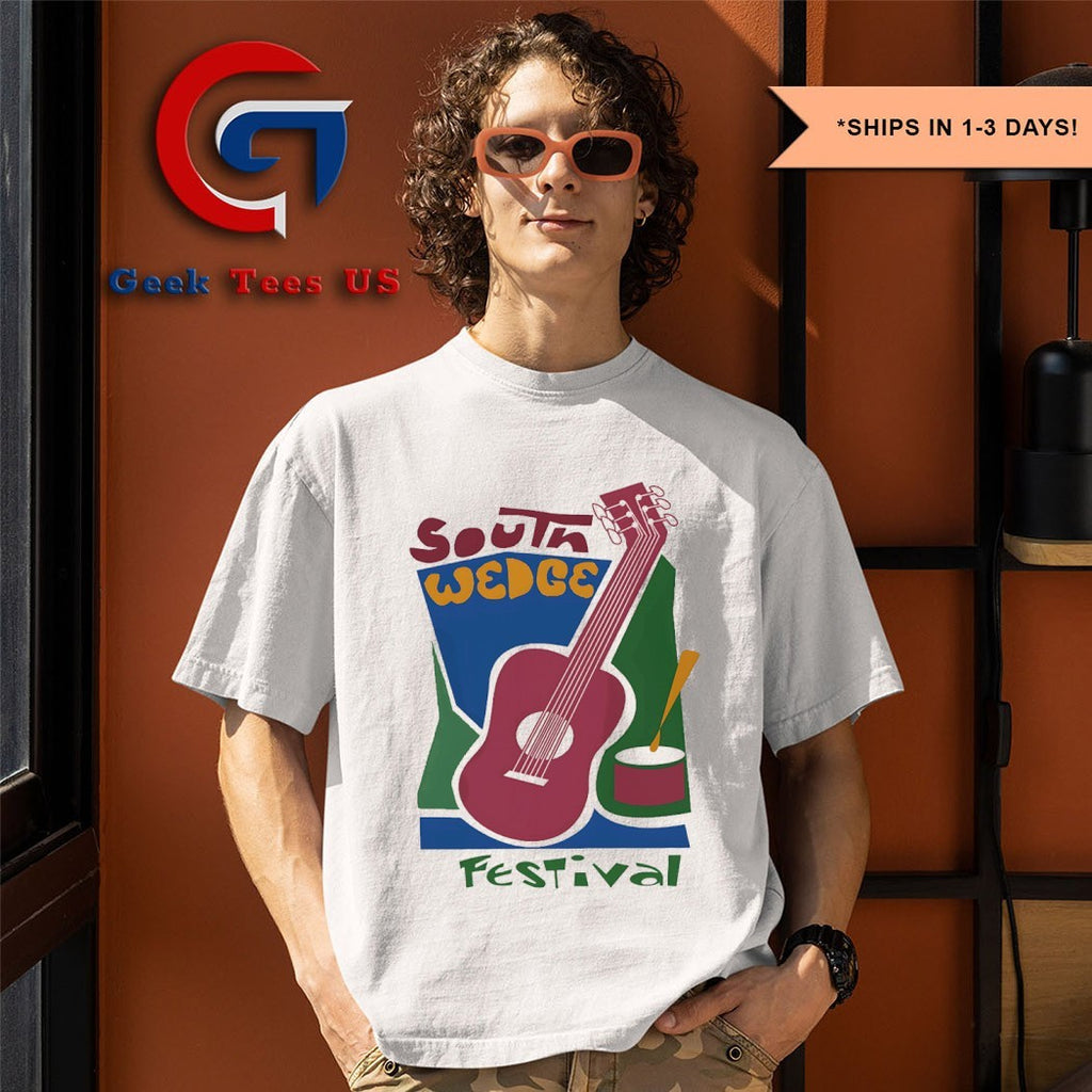 Guitar South wedge festival shirt