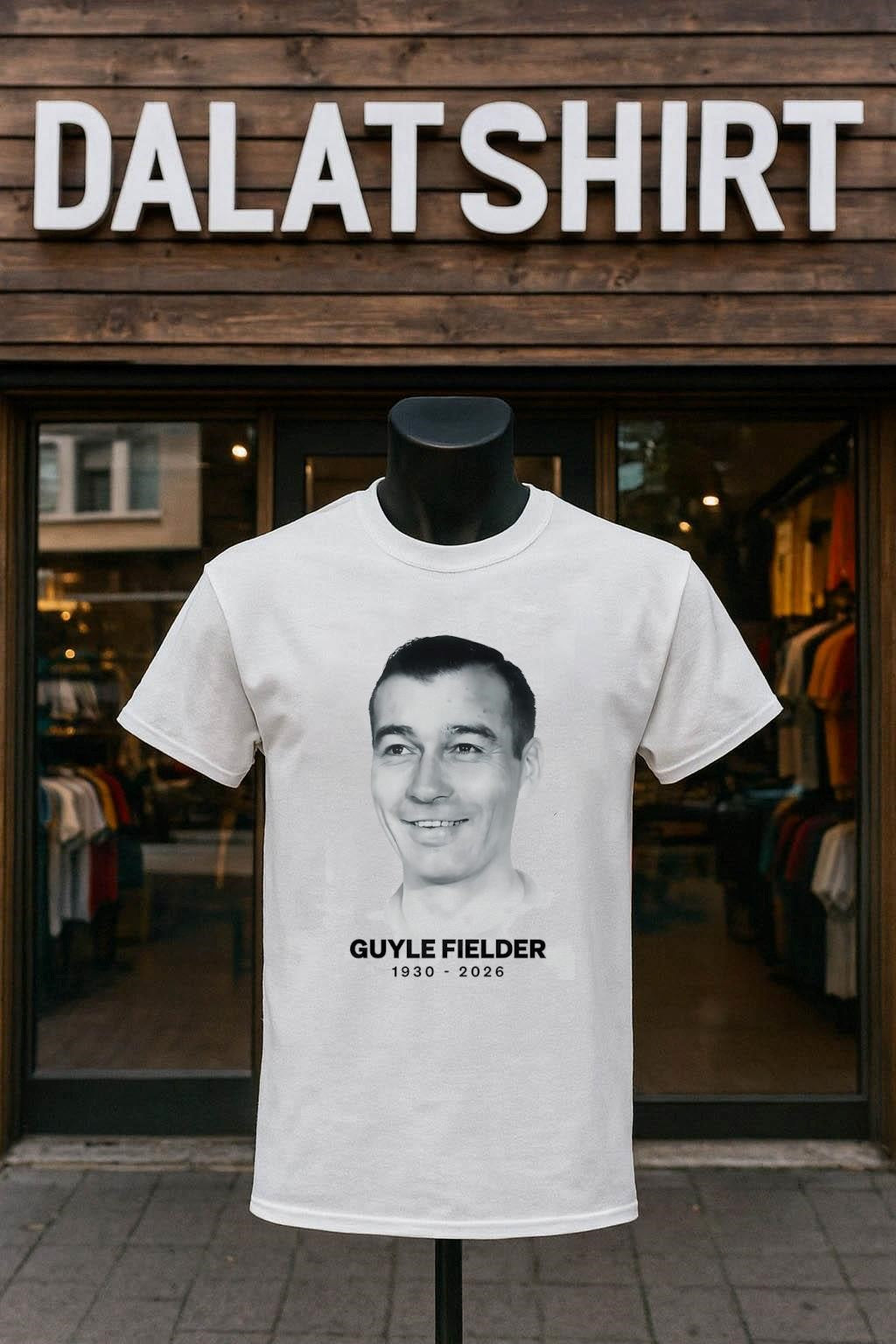 Guyle Fielder 1930 – 2026 hockey legend memorial shirt