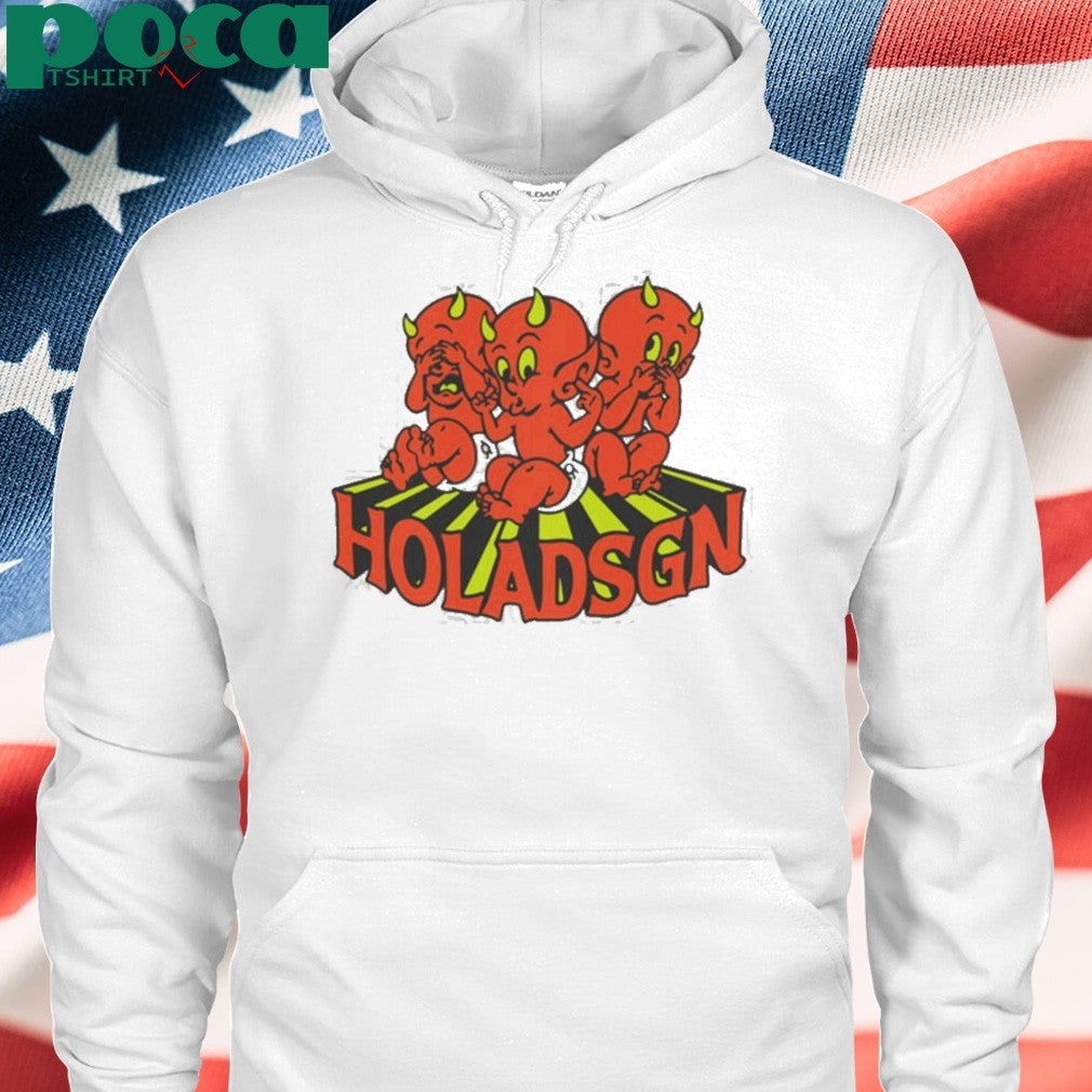 HOLADSGN Three Devils Graphic shirt