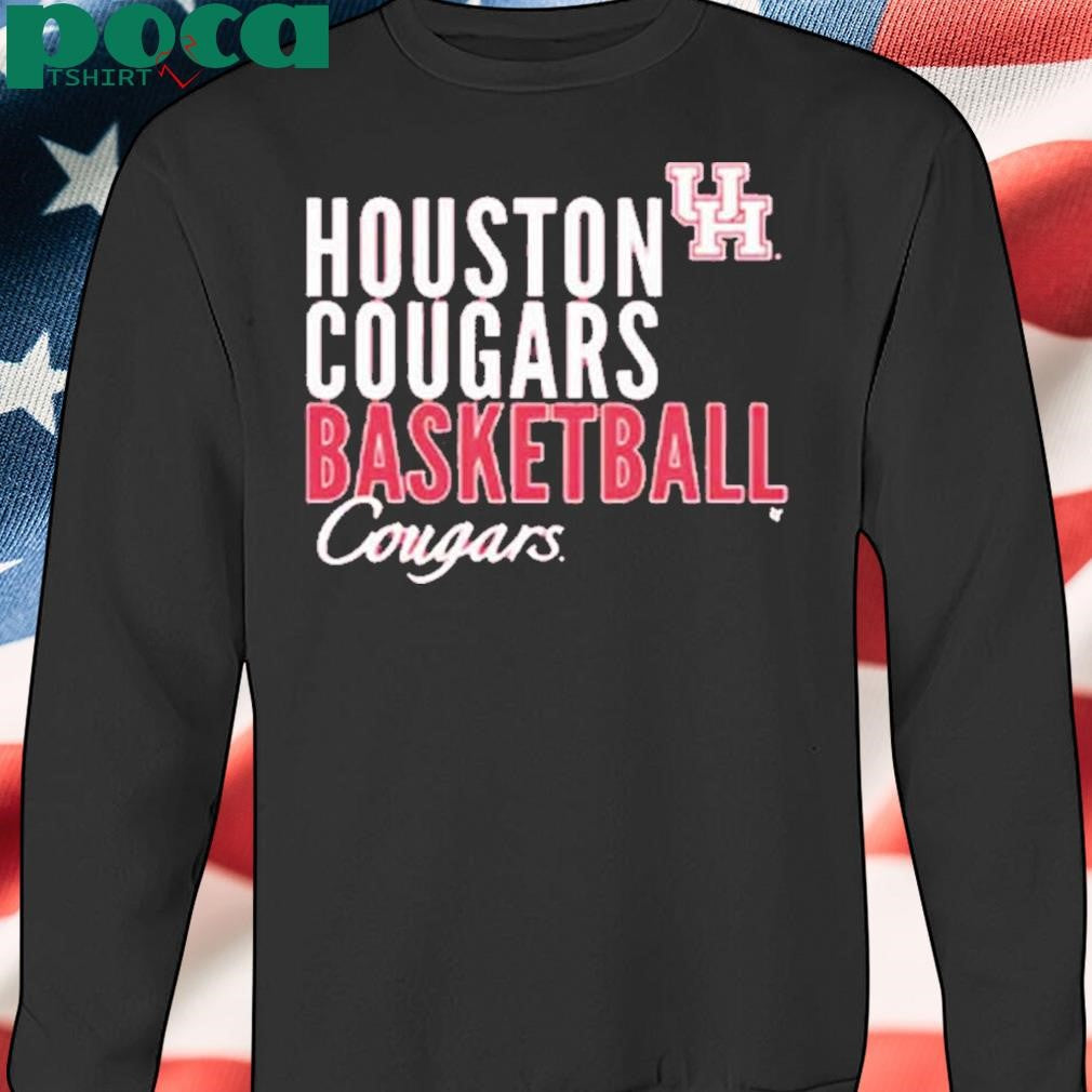HOUSTON BASKETBALL TEXT OVERLAY SHIRT