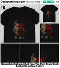 Hanamichi Sakuragi big face The First Slam Dunk Locked In Anime shirt