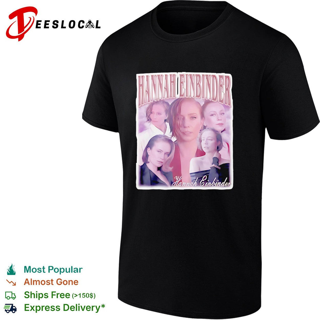 Hannah Einbinder Collage Portrait Commemorative Tee Unisex T-shirt, Sweatshirt, Hoodie (1)