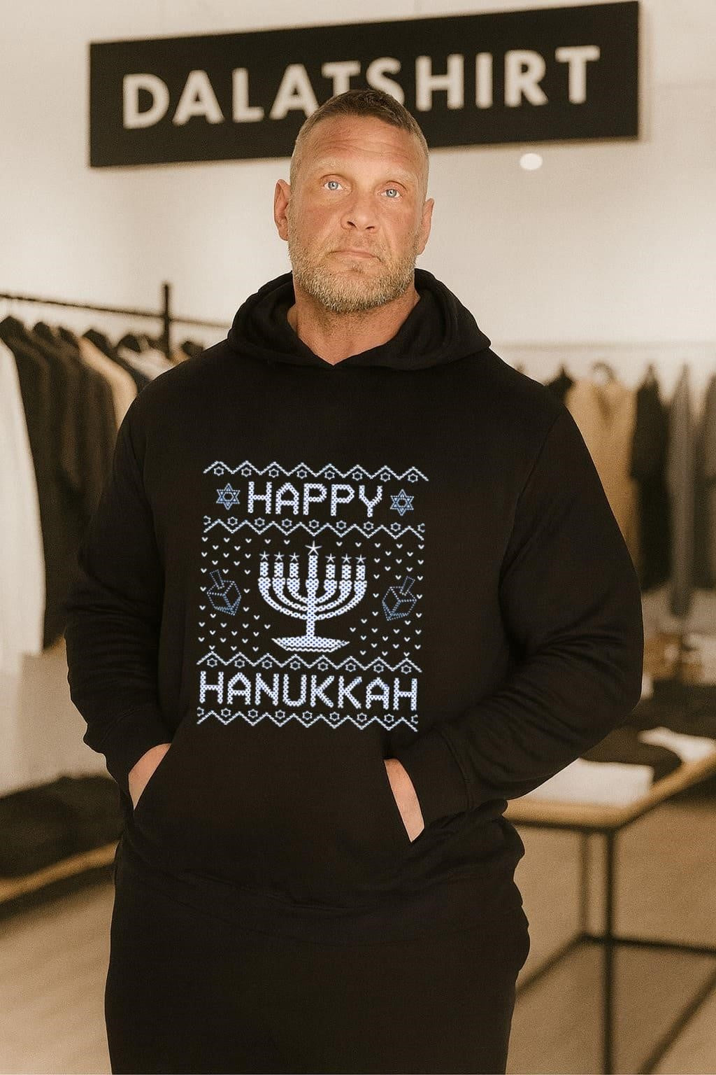 Happy Hanukkah Menorah Dreidel Star Of David Ugly shirt