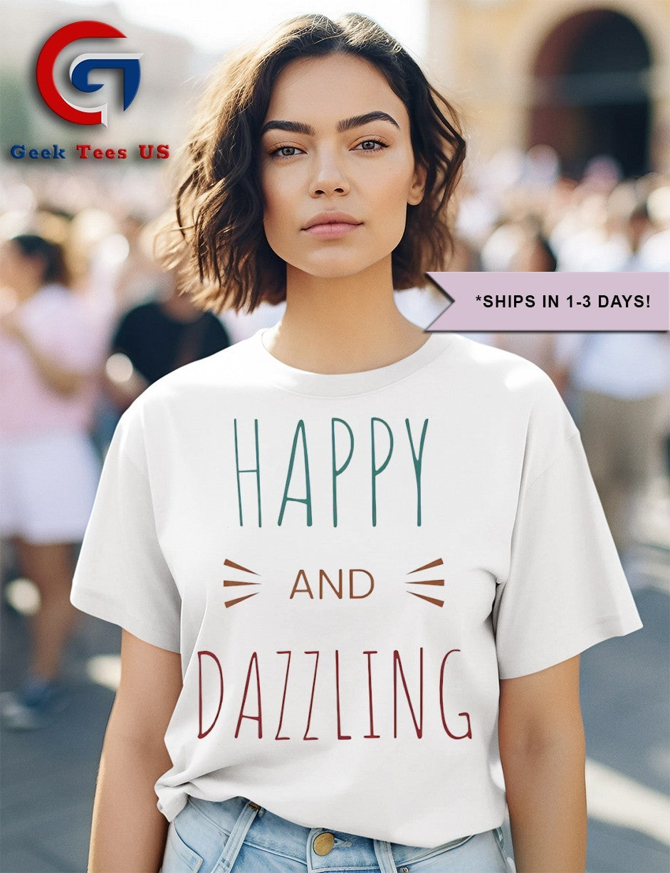 Happy and dazzling shirt