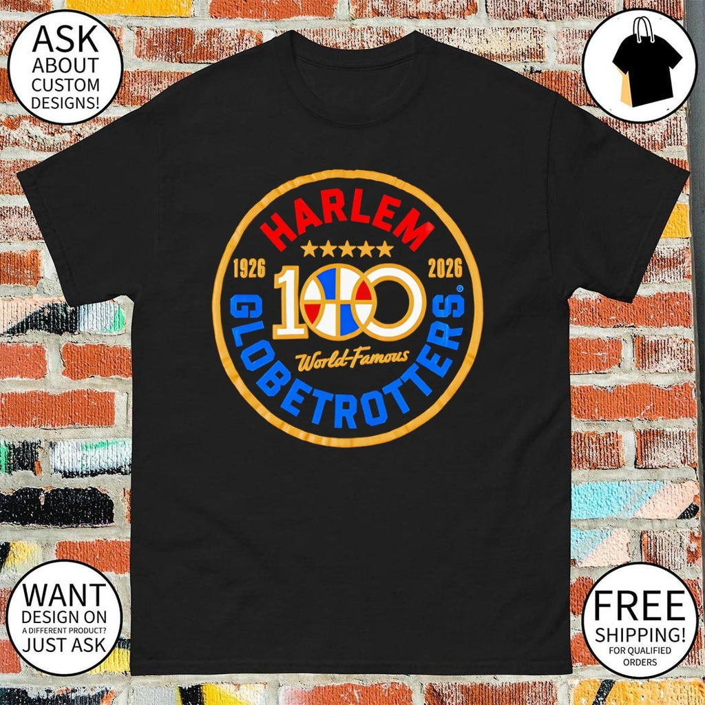 Harlem Globetrotters Globetrotters 100 World Famous 1926 2026 shirt