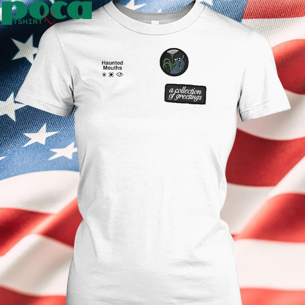 Haunted Mouths Patches Asphalt shirt