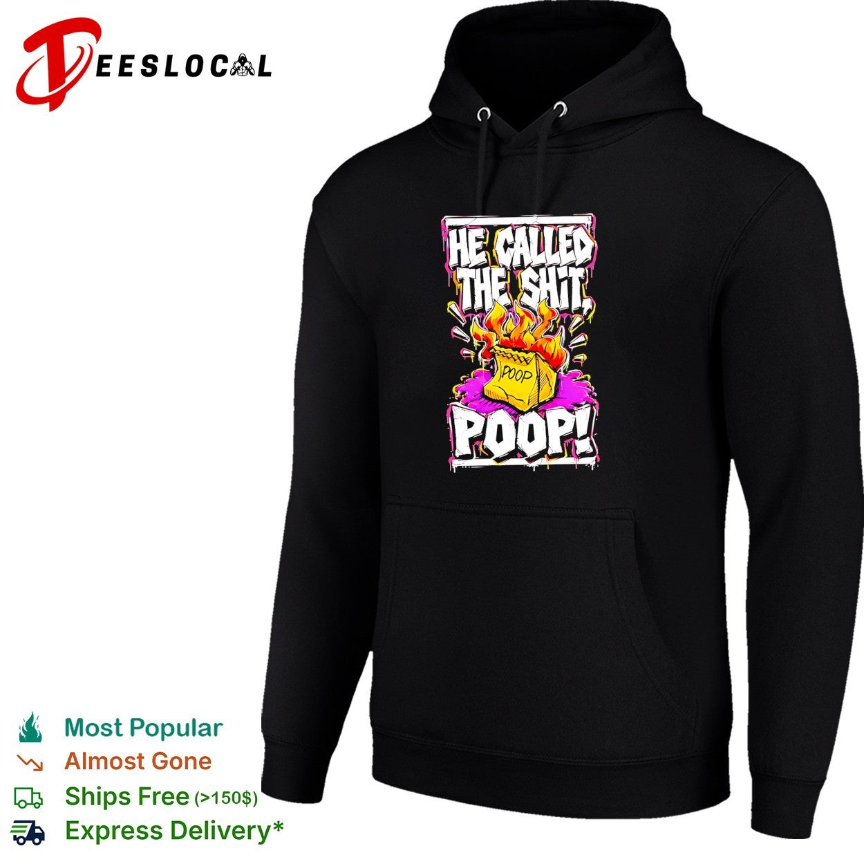 He called the shit POOP vintage shirt