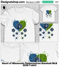 Heart of Minnesota Timberwolves Baseball MLB 2026 shirt