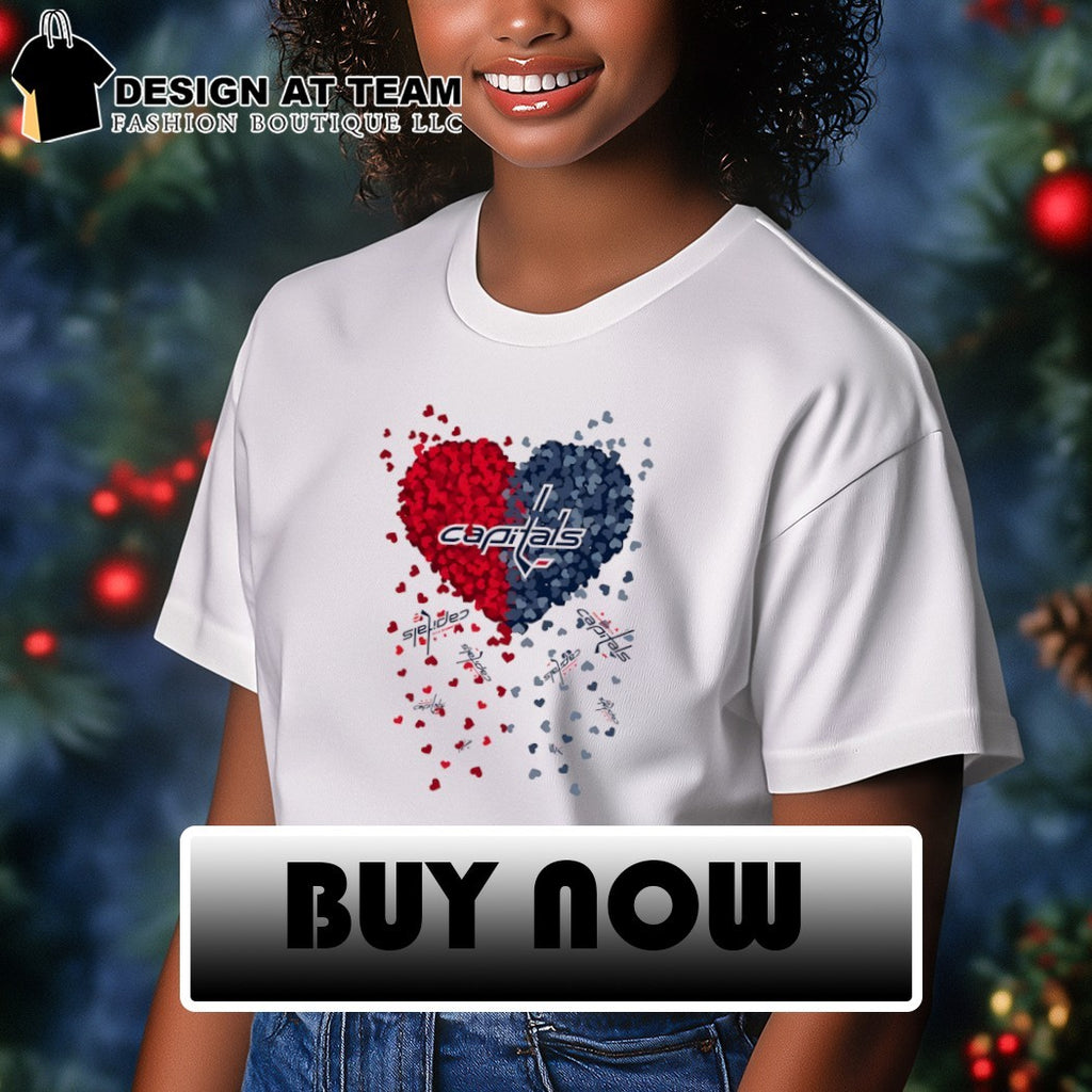 Heart of Washington Capitals Hockey NHL 2026 shirt