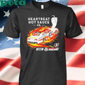 Heartbeat hot sauce Co Ryan Ellis racing shirt