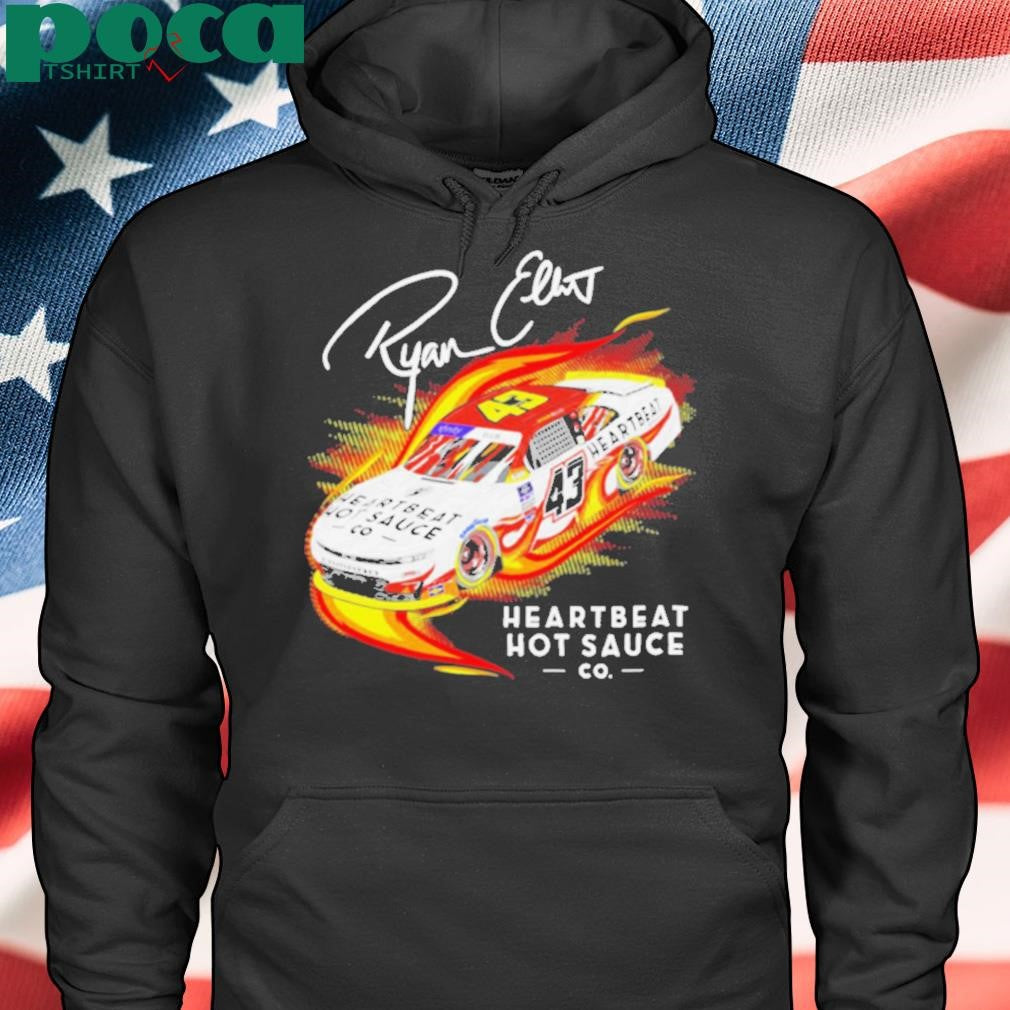 Heartbeat hot sauce Co Ryan car shirt