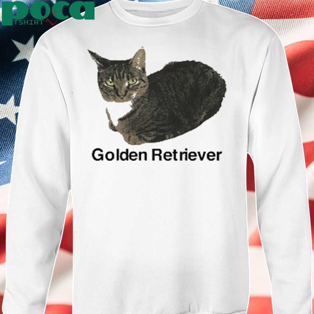 Henry Johnson Golden Retriever Cat T-Shirt