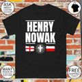 Henry Nowak England and Poland flags Christian Cross shirt